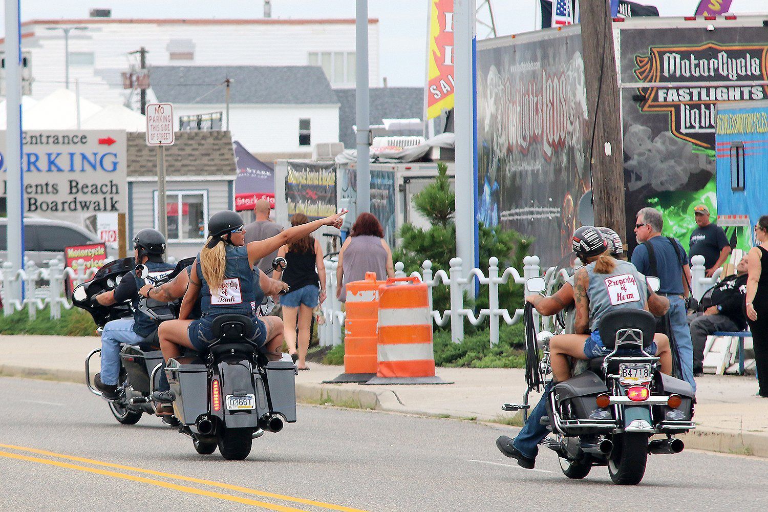 Motorcycle rally